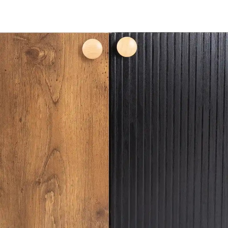 Mobile TV in Legno, Stile Mid-Century, per TV fino a 70"