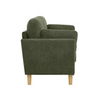 Divano 2 posti verde minimalista