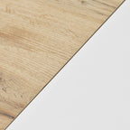 Mobile TV Bianco/Legno Naturale con Ante a Ribalta, Adatto a TV Fino a 80", Per 1-2 Utenti