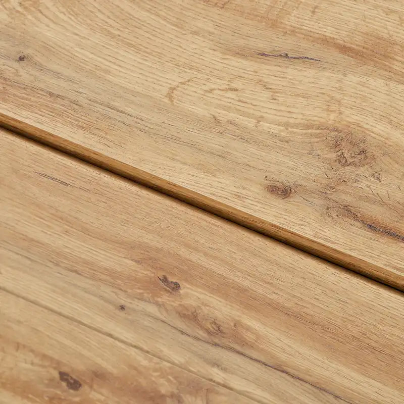 Mobile TV Bianco/Legno Naturale con Ante a Ribalta, Adatto a TV Fino a 80", Per 1-2 Utenti