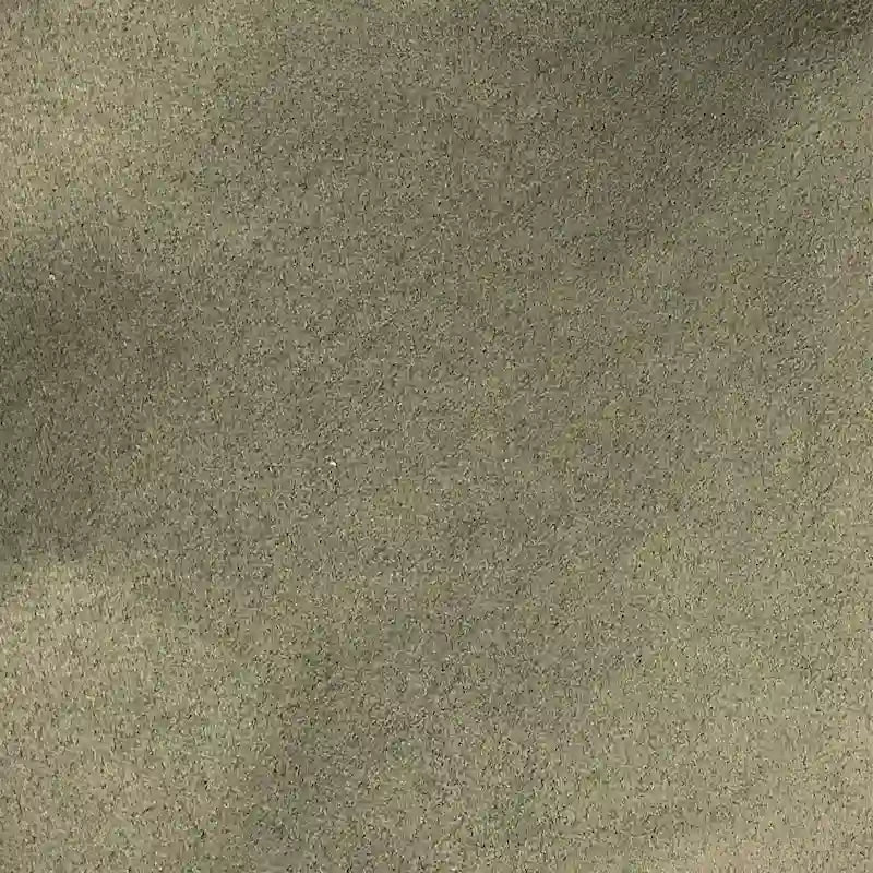 Poltrona reclinabile a un posto con braccioli e poggiatesta trapuntati, color salvia/cioccolato
