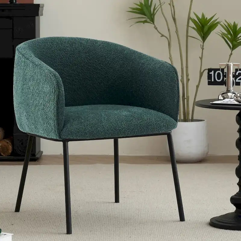 Poltrona a botte Boucle, seduta singola – Grigio / Bianco / Grigio chiaro / Giallo / Verde / Arancione
