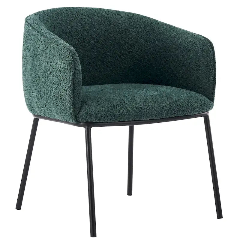 Poltrona a botte Boucle, seduta singola – Grigio / Bianco / Grigio chiaro / Giallo / Verde / Arancione