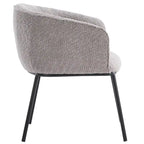 Poltrona a botte Boucle, seduta singola – Grigio / Bianco / Grigio chiaro / Giallo / Verde / Arancione