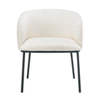 Poltrona a botte Boucle, seduta singola – Grigio / Bianco / Grigio chiaro / Giallo / Verde / Arancione