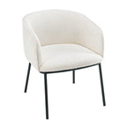 Poltrona a botte Boucle, seduta singola – Grigio / Bianco / Grigio chiaro / Giallo / Verde / Arancione