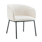 Poltrona a botte Boucle, seduta singola – Grigio / Bianco / Grigio chiaro / Giallo / Verde / Arancione