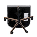 Sedia da ufficio regolabile in lino – Grigio / Blu / Grigio antracite / Marrone / Beige, 1 persona