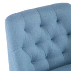 Sedia da ufficio regolabile in lino – Grigio / Blu / Grigio antracite / Marrone / Beige, 1 persona