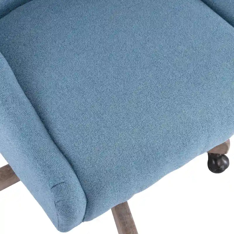 Sedia da ufficio regolabile in lino – Grigio / Blu / Grigio antracite / Marrone / Beige, 1 persona
