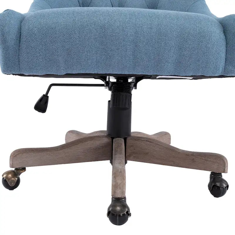 Sedia da ufficio regolabile in lino – Grigio / Blu / Grigio antracite / Marrone / Beige, 1 persona