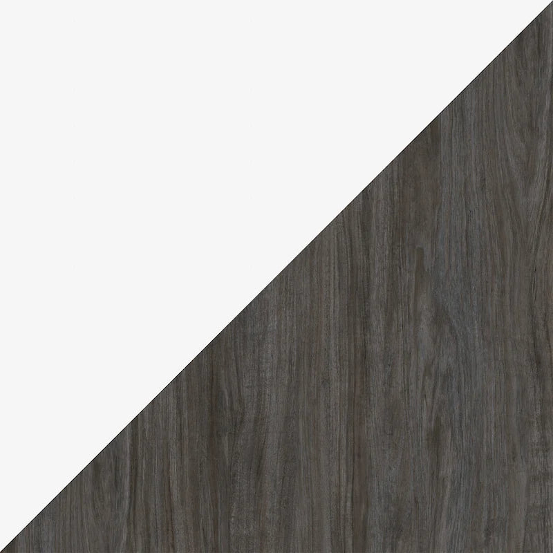 Mobiletto salvaspazio stretto Bianco/Grigio Noce e Grigio Corteccia/Grafite con ante, cassetti e ripiano estraibile