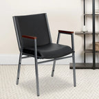 Heavy Duty Stack Chair with Arms - 21 D x 21 W x 31 H