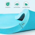 Materasso futon da 6 pollici verde / nero / blu scuro, singolo / a una piazza e mezza / matrimoniale, singolo