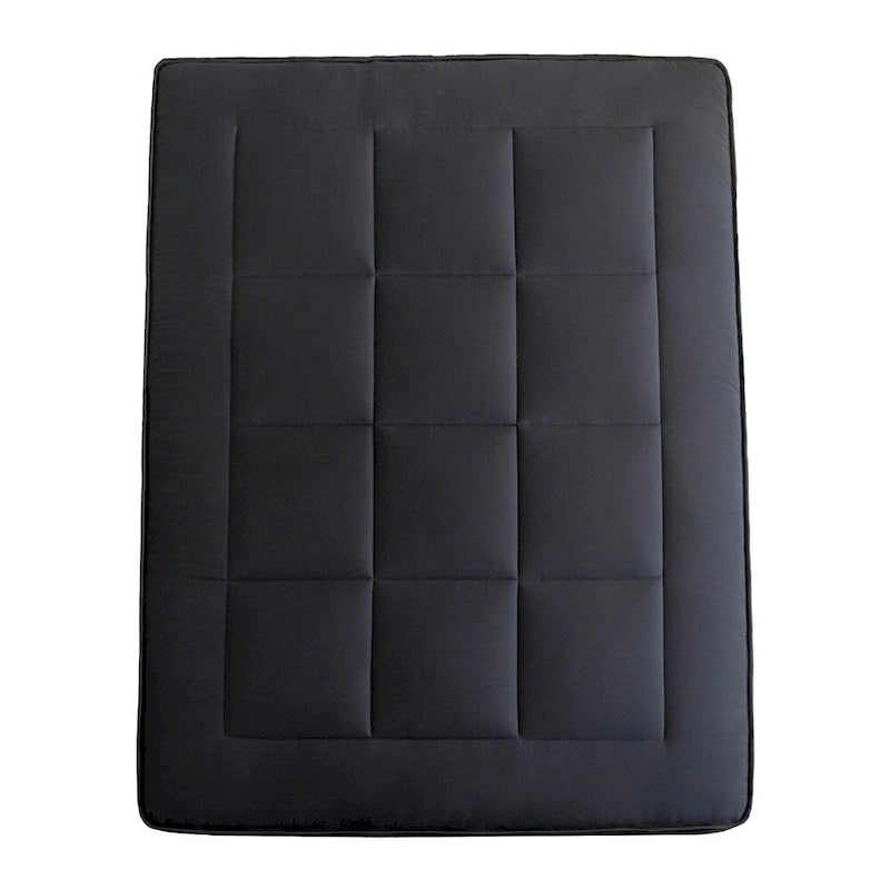 Materasso futon da 6 pollici verde / nero / blu scuro, singolo / a una piazza e mezza / matrimoniale, singolo