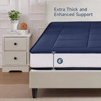 Materasso futon da 6 pollici verde / nero / blu scuro, singolo / a una piazza e mezza / matrimoniale, singolo