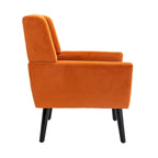 Poltrona Accent in velluto con schienale ergonomico, seduta singola, colori multipli