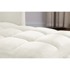 Divano Letto Convertibile, Poltrona Letto Reclinabile Regolabile 3-in-1, Singolo