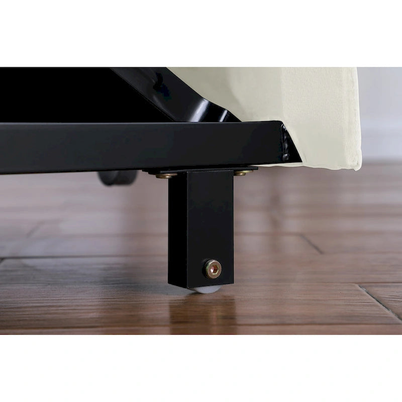 Divano Letto Convertibile, Poltrona Letto Reclinabile Regolabile 3-in-1, Singolo