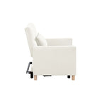 Divano Letto Convertibile, Poltrona Letto Reclinabile Regolabile 3-in-1, Singolo