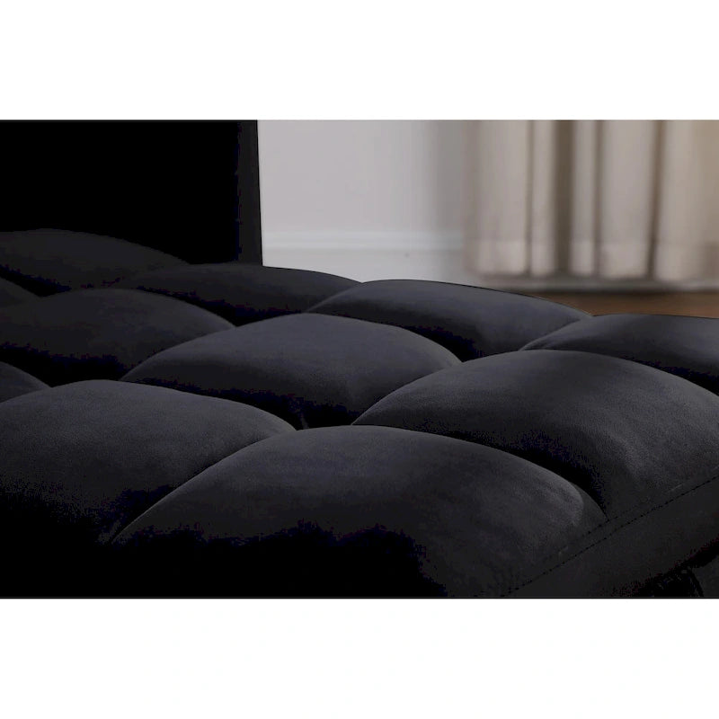 Divano Letto Convertibile, Poltrona Letto Reclinabile Regolabile 3-in-1, Singolo