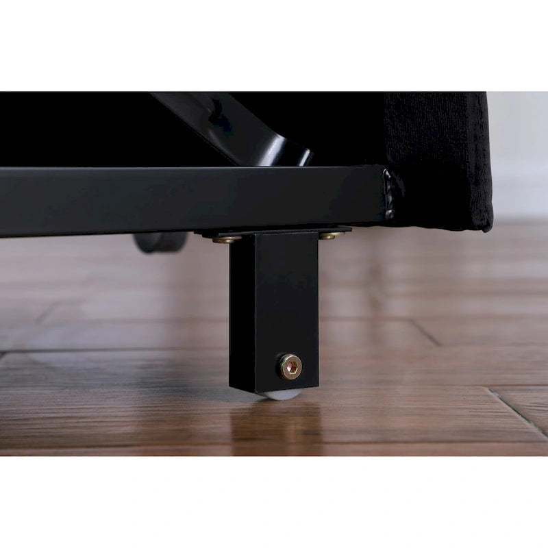 Divano Letto Convertibile, Poltrona Letto Reclinabile Regolabile 3-in-1, Singolo