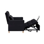 Divano Letto Convertibile, Poltrona Letto Reclinabile Regolabile 3-in-1, Singolo