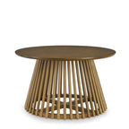 Tavolino da caffè moderno e minimalista marrone/noce scuro/nero, quadrato, a un ripiano, per la casa