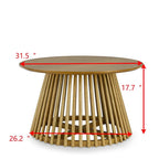 Tavolino da caffè moderno e minimalista marrone/noce scuro/nero, quadrato, a un ripiano, per la casa