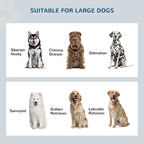 Supporto rialzato per ciotola singola per cani grigio con mobiletto contenitore